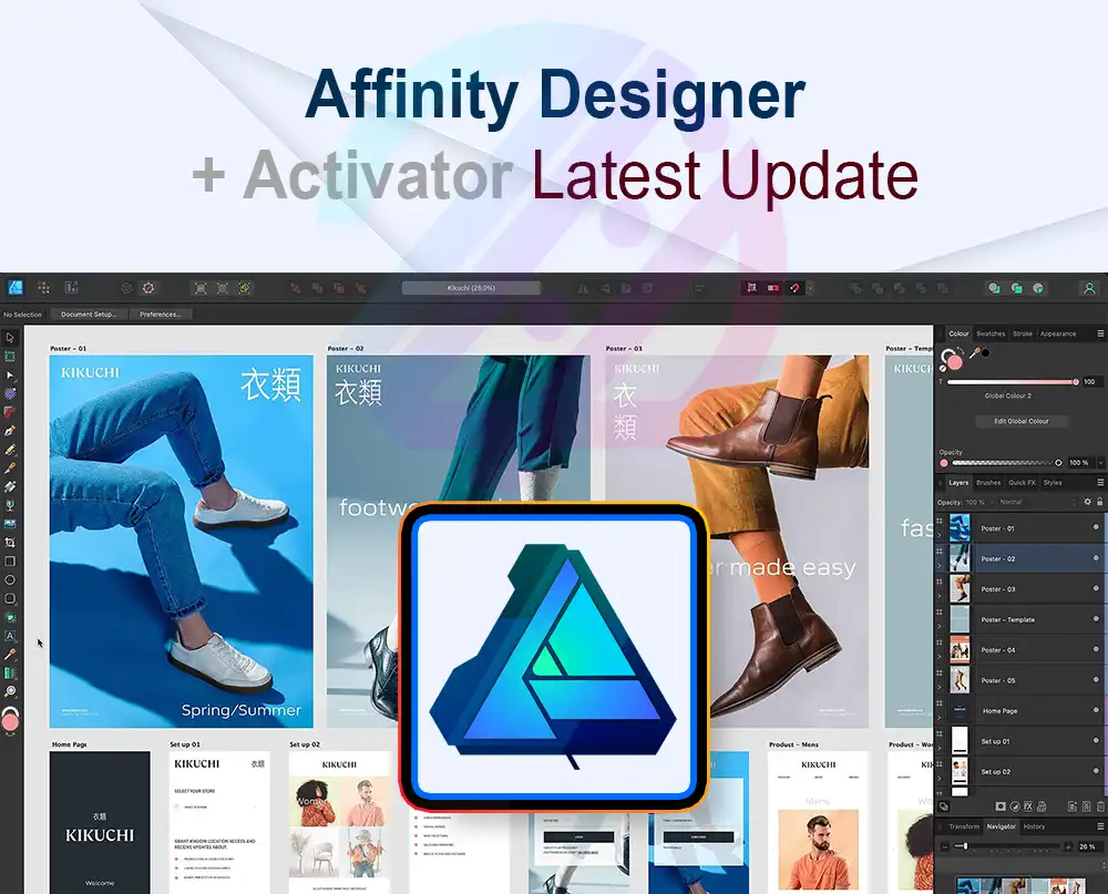 Affinity Designer 2.6.5.3782 + Crack