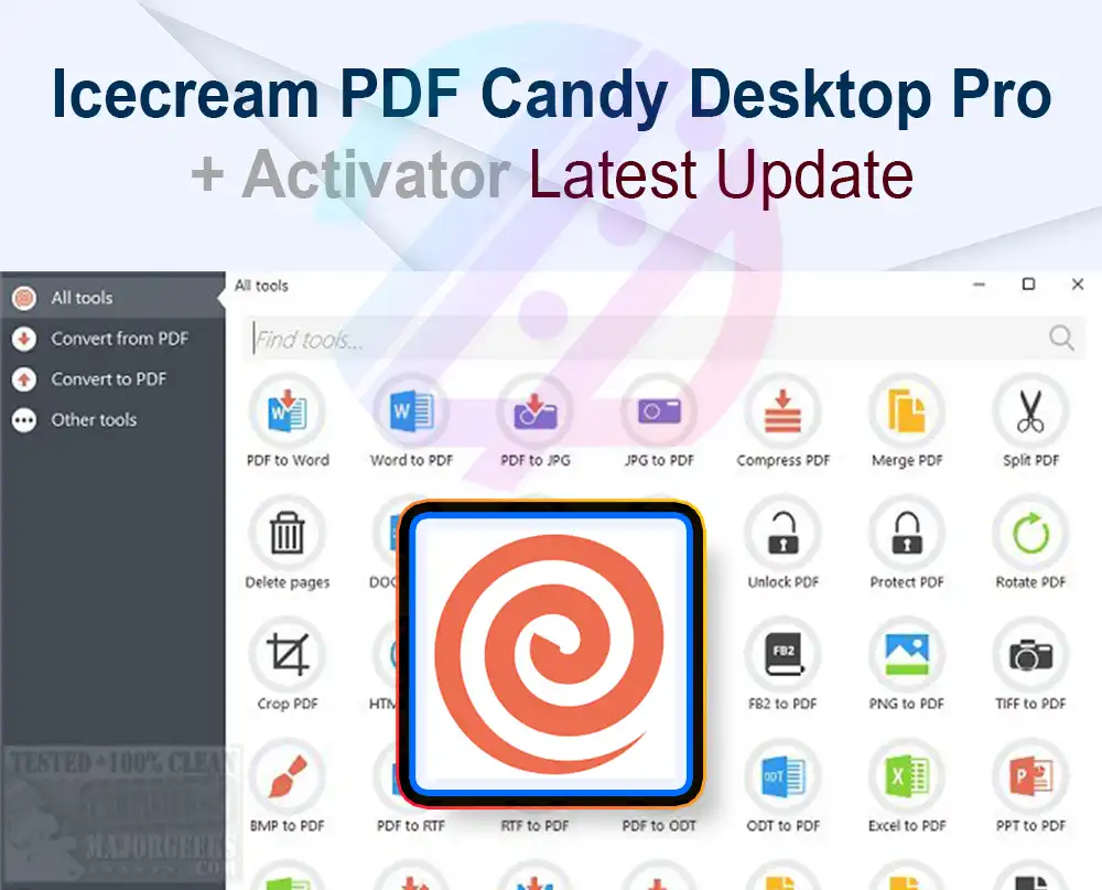 Icecream PDF Candy Desktop Pro 3.15 + Crack