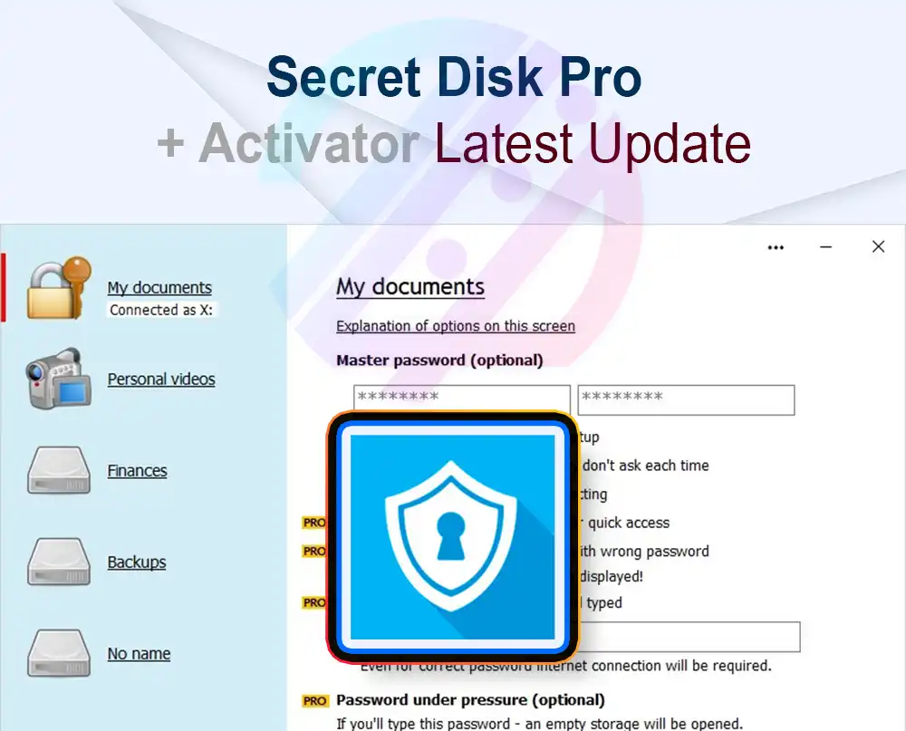 Secret Disk Pro 2025 v312 + Crack