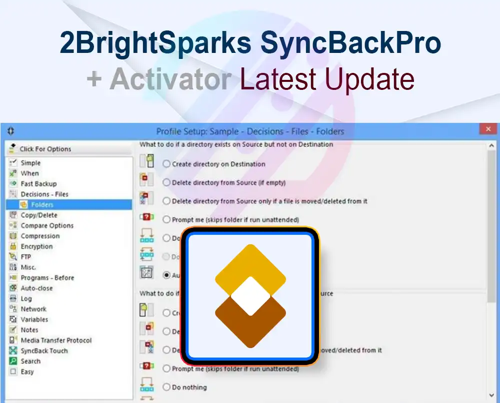 2BrightSparks SyncBackPro 11.3.124 + Crack