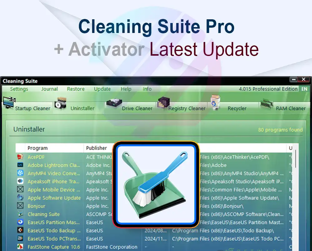 Cleaning Suite Pro 4.020 + Crack