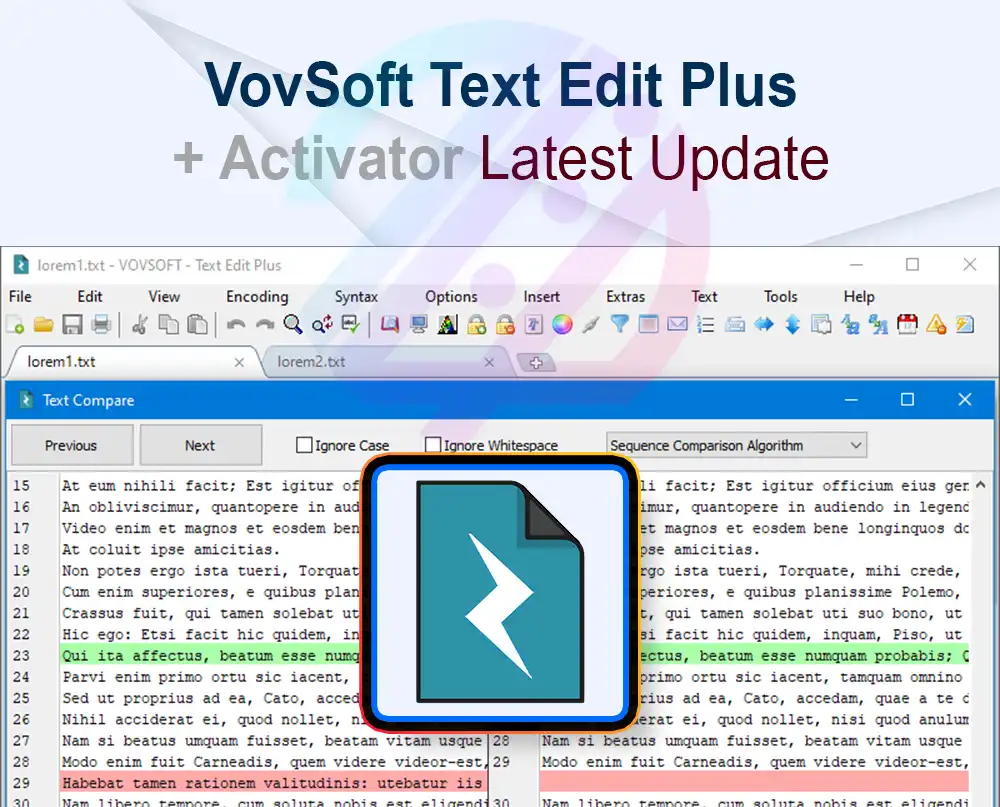 VovSoft Text Edit Plus 15.6 + Crack