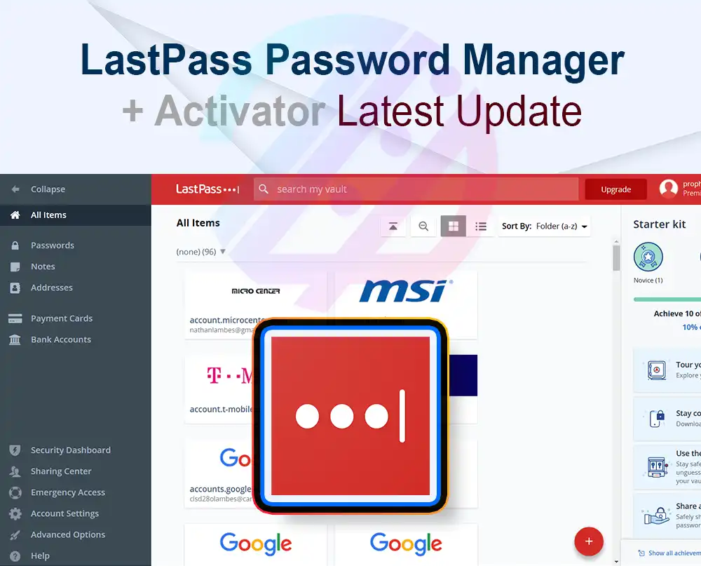 LastPass Password Manager 5.2.0 + Crack