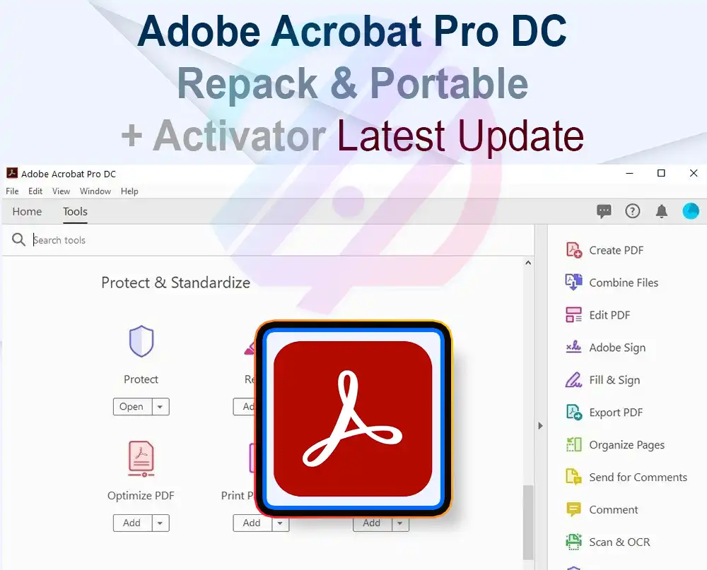 Adobe Acrobat Pro DC 2025.001.20458 + Crack Portable