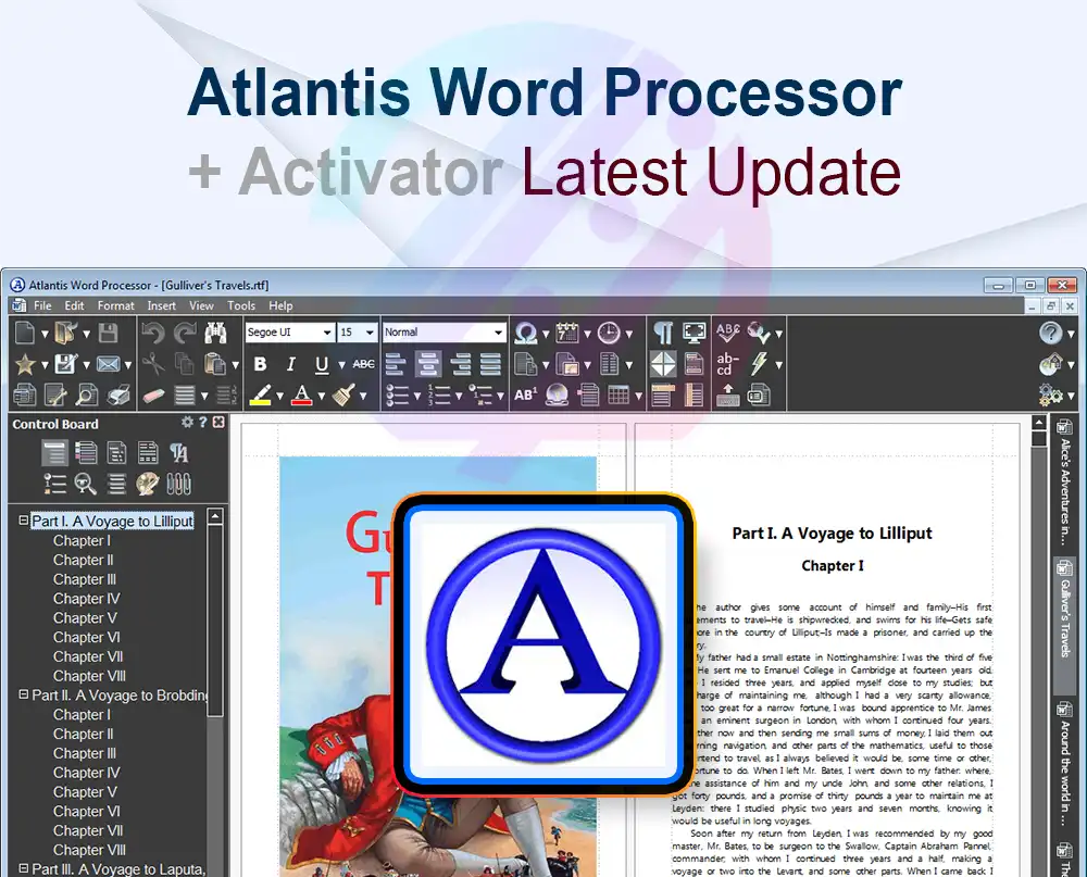 Atlantis Word Processor 4.4.6.6 + Crack