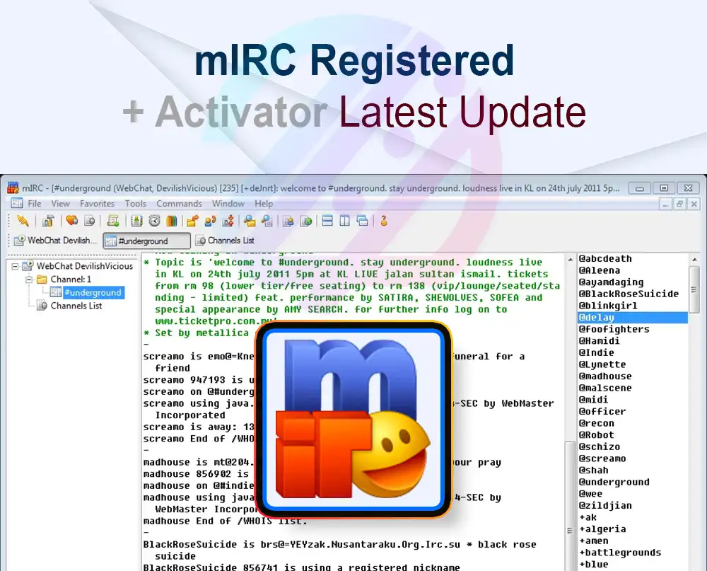 mIRC Registered 7.81 + Crack