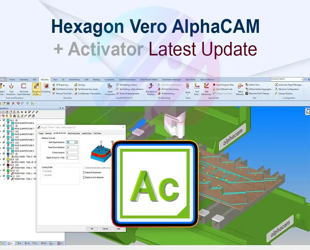 Hexagon Vero AlphaCAM 2025.1 + Crack