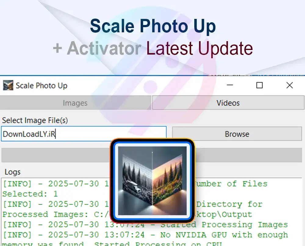 Scale Photo Up 2.0.7 + Crack